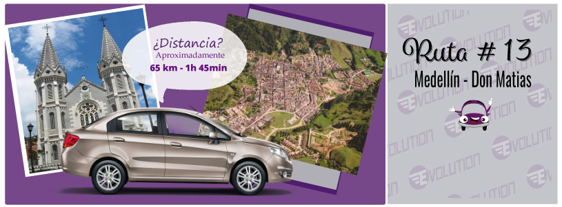 Alquiler de Carros en Medellin – Ruta 13 Medellín, Don Matias un paraíso en el norte de Antioquia