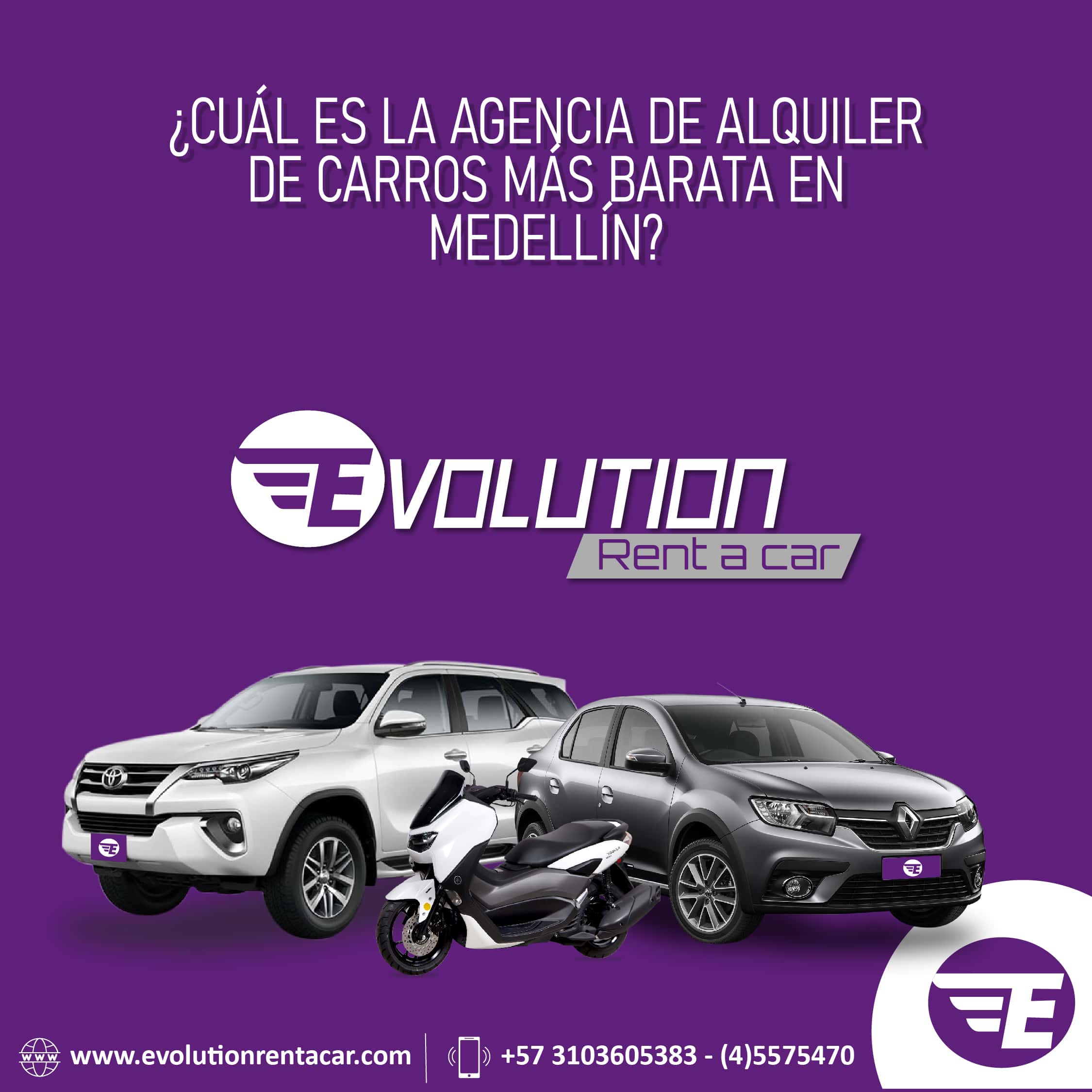 Alquiler de carros en medellin – Agencia Evolution Rent A Car