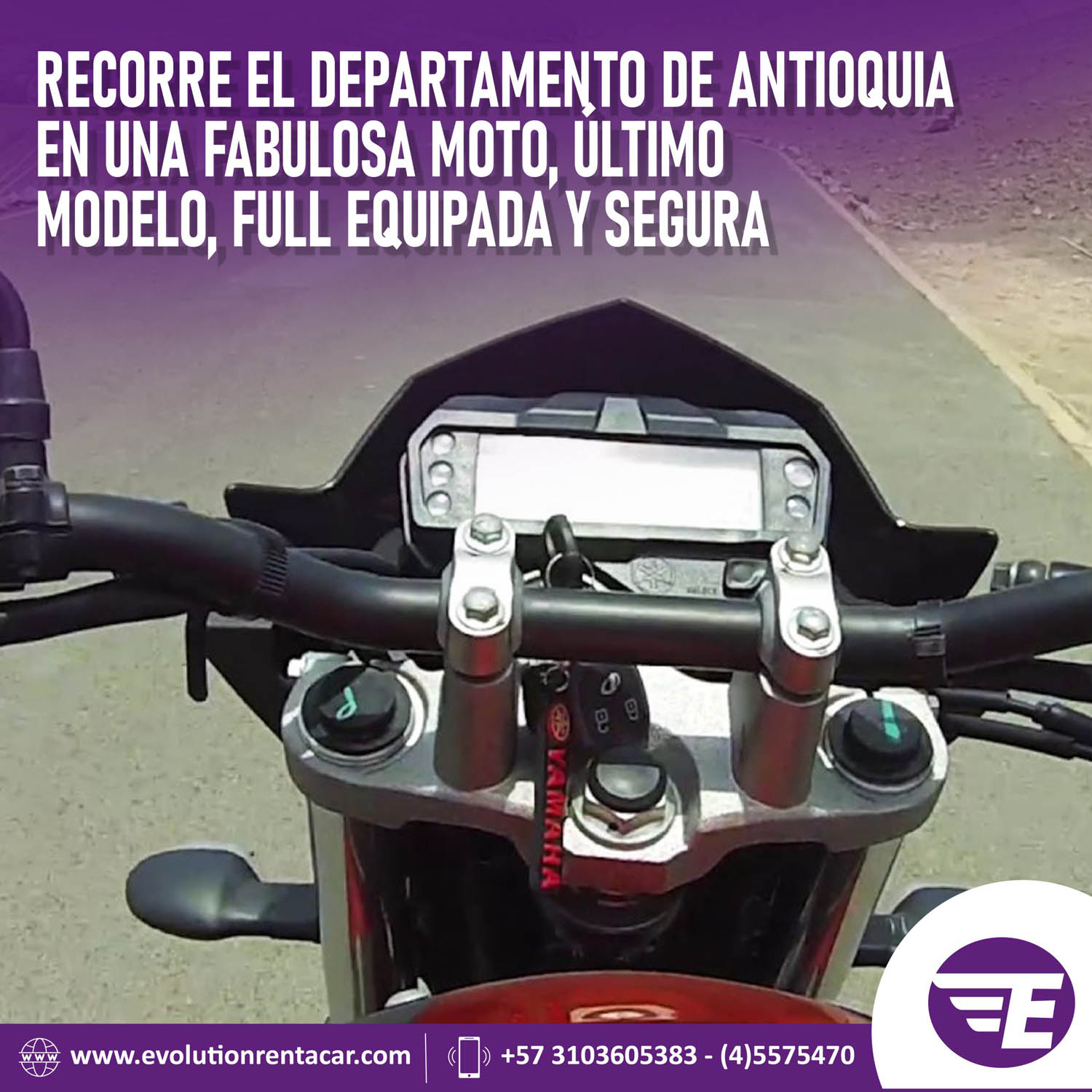 Alquiler Motos y carros en Rionegro