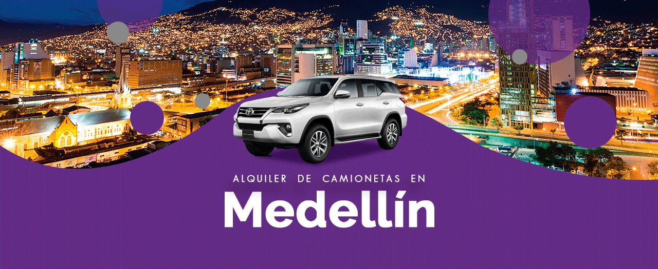 Toda la información sobre el alquiler de camionetas en Medellín por días